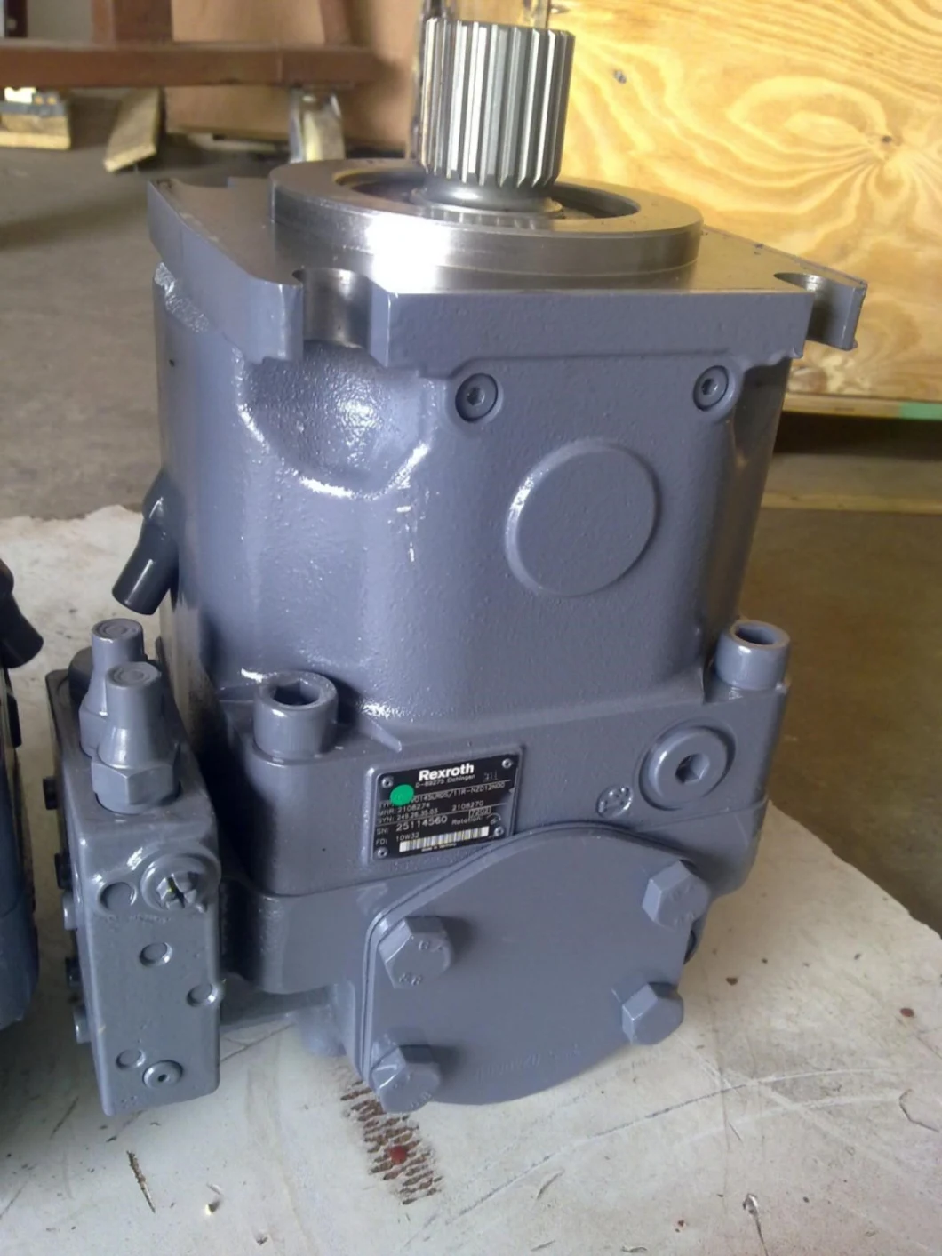 Rexroth A11vlo Series Axial Piston Variable Pump for Excavators Machine