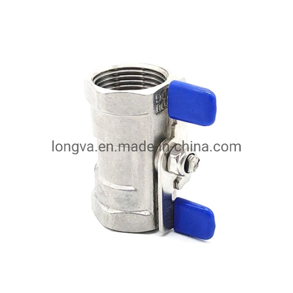 Stainless Steel 1-PC Butterfly Type Handle 1000wog Ball Valve